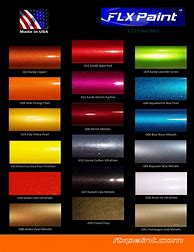 Image result for Orange Automotive Paint Color Chart