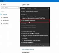 Image result for Game Mode Settings