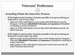 Image result for Veterans' Preference Rif Table