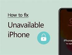 Image result for iPhone Unavailable Black Screen