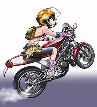 Image result for Anime Motorcycle Art