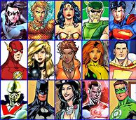 Image result for DC Comic Book Characters