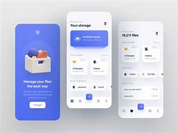 Image result for Mobile UI to Store Documents