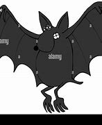 Image result for Black and White Cartoon Bat Posing