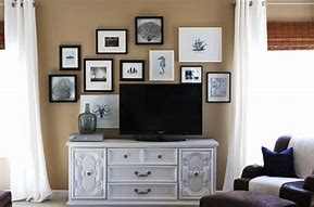 Image result for Decor around Flat Screen TV
