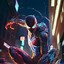 Image result for Cyberpunk Spider-Man