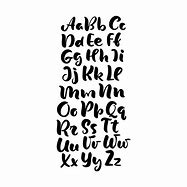 Image result for Hand Lettering Alphabet Script