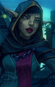Image result for Elf Thief with Loot