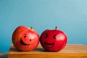Image result for Funny Apple with Human Face