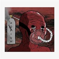 Image result for Wojak Hopium Meme