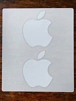 Image result for Apple Logo Sticker White
