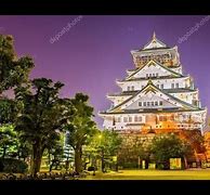 Image result for Night Castle Osaka Japan