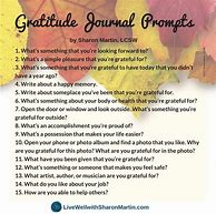 Image result for Gratitude Exercises 100 Questions