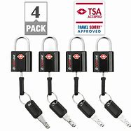 Image result for Luggage Locks with Keys