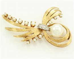 Image result for Pearl Brooch Pin