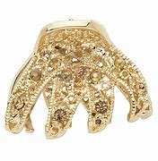 Image result for Mini Hair Claw Clips Gold