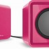 Image result for Pink Stereo Shelf Speakers