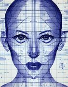 Image result for Human Face Blueprint