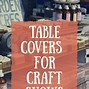 Image result for Craft Fair Tablecloths