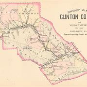 Image result for Clinton County Road Map