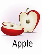 Image result for Slice Apple Cartoon Red