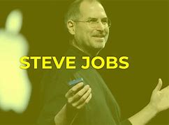 Image result for Photo of Steve Jobs
