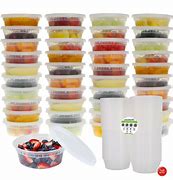 Image result for Plastic Containers with Lids 8 Oz