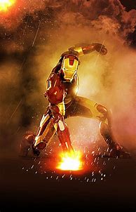 Image result for Iron Man Wallpaper Fire iPad