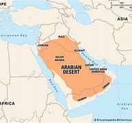 Image result for Arabian Desert On World Map