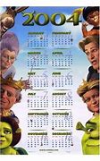 Image result for Shrek Calendar