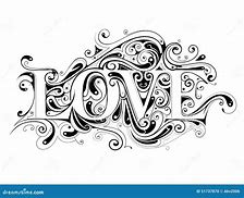 Image result for Love Lettering Drawing