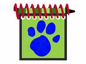 Image result for Blue's Clues Notebook Cartoon
