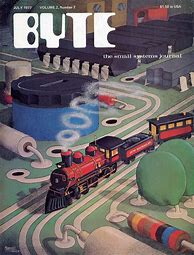 Image result for Byte Magazine Cover Art Recursion