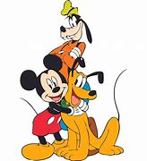 Image result for Mickey Mouse Goofy Pluto