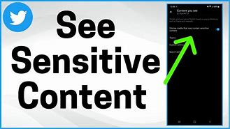 Image result for How to Change Sensitive Content On Twitter