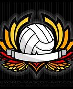 Image result for Volleyball Logo Red
