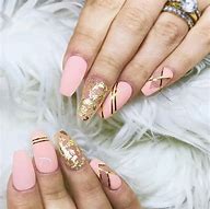 Image result for Nail Art Designs Pink and Gold