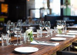 Image result for Image of Steakhouse Table Settings