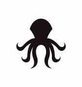 Image result for Happy Octopus Silhouette