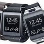 Image result for Samsung Gear 2 Watch Black with Silver Band