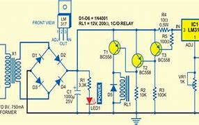 Image result for Cell Phone Charger Circuit Schematic