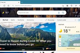 Image result for Microsoft Edge Home page