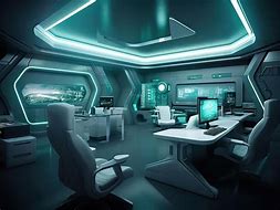Image result for Futuristic Computer Room
