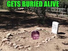 Image result for Buried Alive Meme