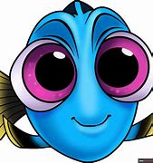 Image result for Cute Easy Drawings Disney Dory