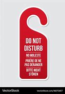 Image result for Please Do Not Disturb Sign Hotel