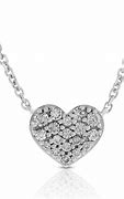 Image result for Diamond Heart Pendant Necklace