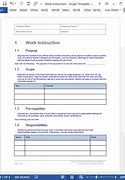 Image result for How to Write a Work Instruction
