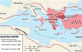 Image result for Byzantine Empire Geography