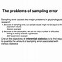 Image result for Random Sampling Error Definition